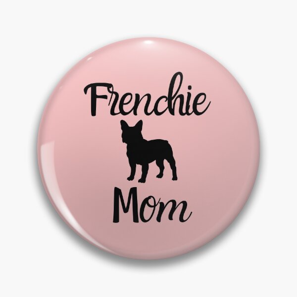 Aperçu de l'œuvre Frenchie maman, maman bouledogue français, maman chien Frenchie créée et vendue par FunShirtDesigns.