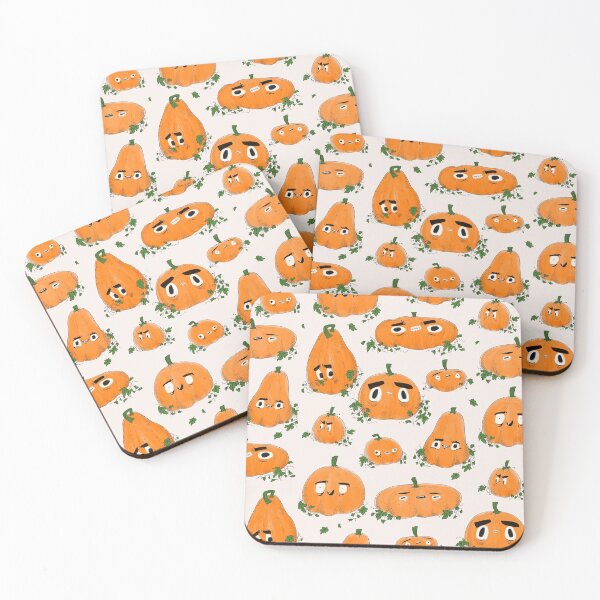 Item preview, Pumpkin Heads - Halloween Spooky Illustration  designed and sold by Sarah Crosby.