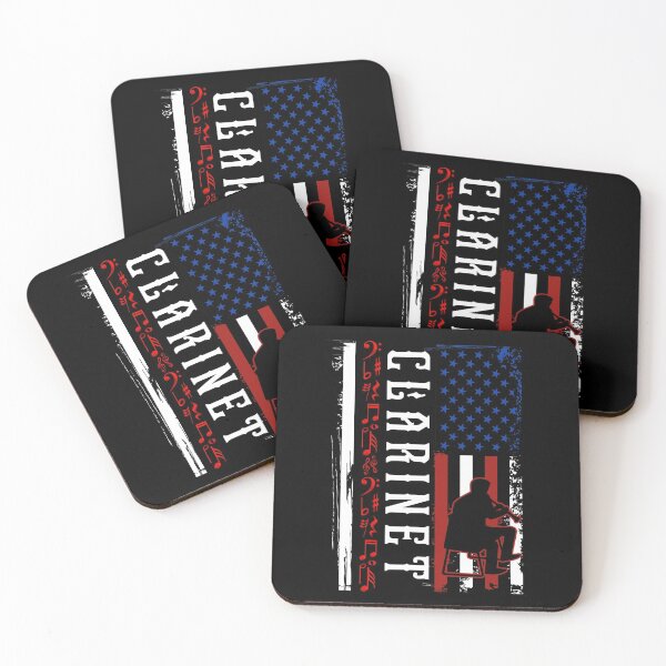 Item preview, US Flag Clarinet  designed and sold by bestshirtdesign.