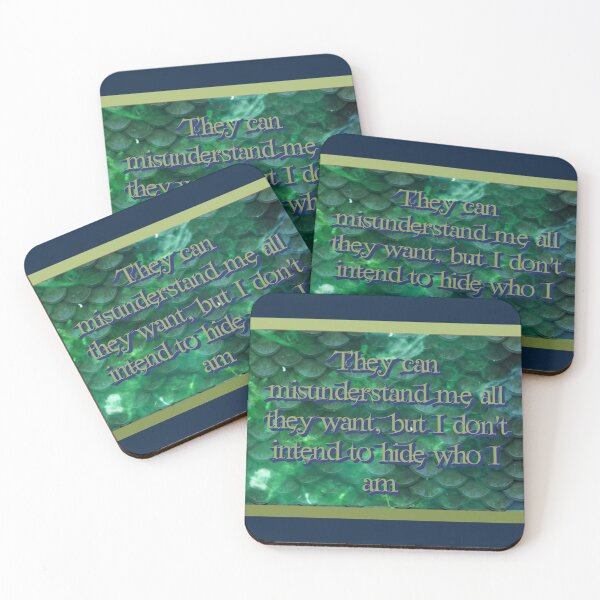 Item preview, They can misunderstand me all they want, but I don't intend to hide who I am designed and sold by ShadowSparkPub.