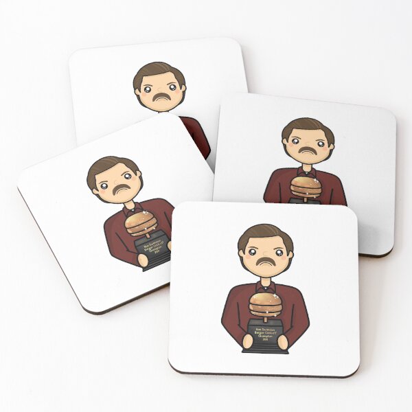 Artikelvorschau, Parks & Rec Ron Swanson "Burger Cook-off Challenge" entworfen und verkauft von cutermelon.