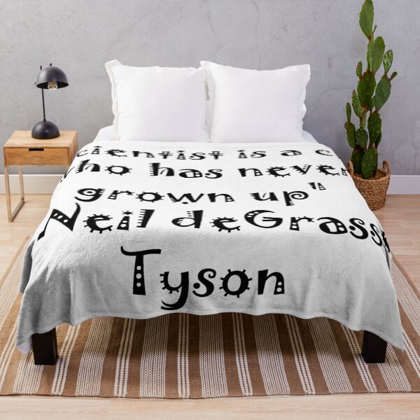 Item preview, Neil deGrasse Tyson Scientist is a child quote - black designed and sold by rahilvalani.