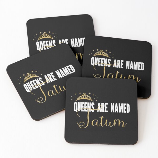 Item preview, Queens Are Named Tatum Personalized First Name Girl graphic designed and sold by Grabitees.