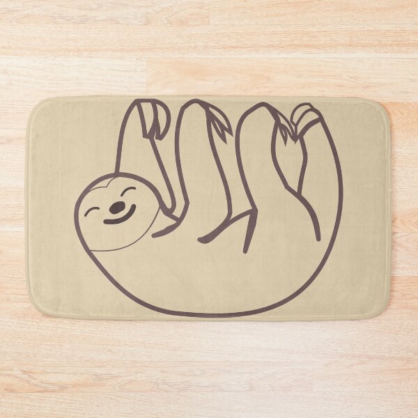 Item preview, Sleepy smiling sloth Minimalist designed and sold by Deegital18.
