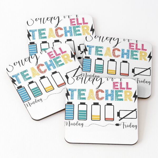 Item preview, Cool Gift for Teacher Funny ELL Teacher Gift designed and sold by abcxyzsma.