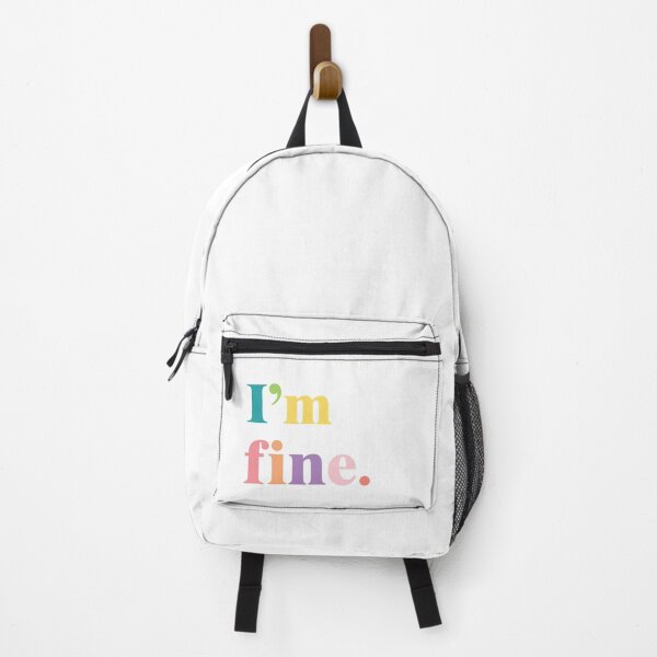 Item preview,  I'm fine (white) designed and sold by lee-mandarinee.