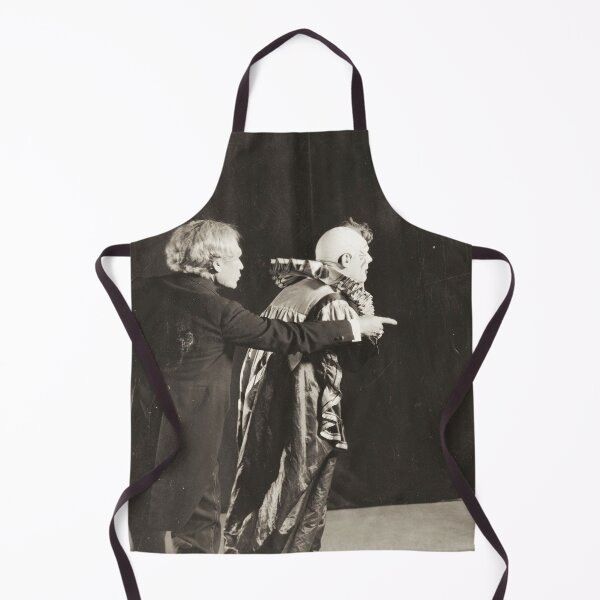 Item preview, Creepy Clown checking the mirror Lon Chaney vintage photo designed and sold by Vintage Designs +.