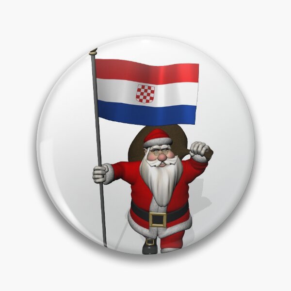 Item preview, Happy Santa Claus Visiting Croatia designed and sold by Mythos57.
