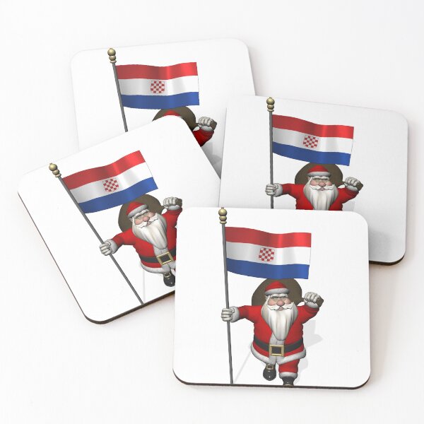 Item preview, Happy Santa Claus Visiting Croatia designed and sold by Mythos57.