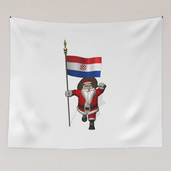 Item preview, Happy Santa Claus Visiting Croatia designed and sold by Mythos57.
