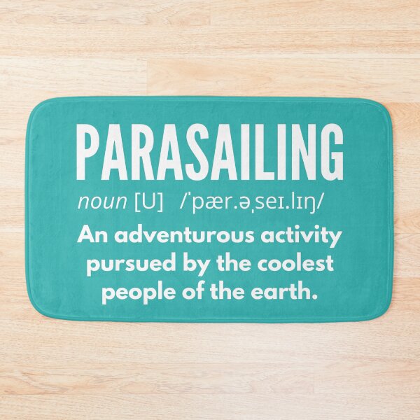 Item preview, Funny Parasailing definition designed and sold by good vibes clothing.