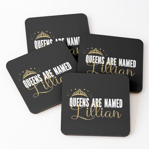 Item preview, Queens Are Named Lillian Personalized First Name Girl design designed and sold by Grabitees.