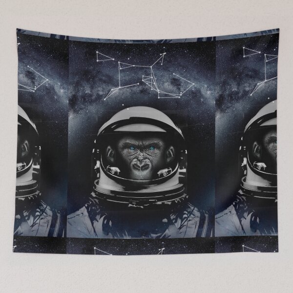 Item preview, Aquarius - Monkey in a spacesuit designed and sold by Vin  Zzep.