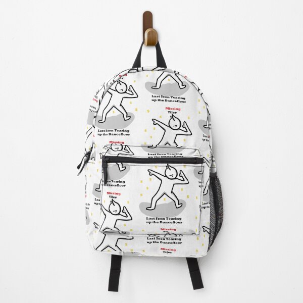 Item preview, Missing tiler last seen tearing up the dancefloor designed and sold by PillowPuns.
