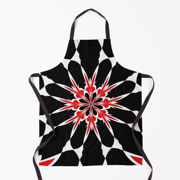Item preview, Bizarre Geometric Red Black and White Pattern designed and sold by taiche.