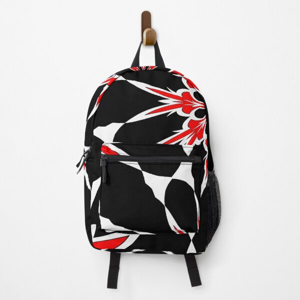 Item preview, Bizarre Geometric Red Black and White Pattern designed and sold by taiche.