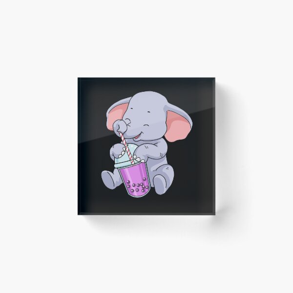 Item preview, Boba Tea Gift Women Elephant Gift Bubble Tea designed and sold by DSWShirts.
