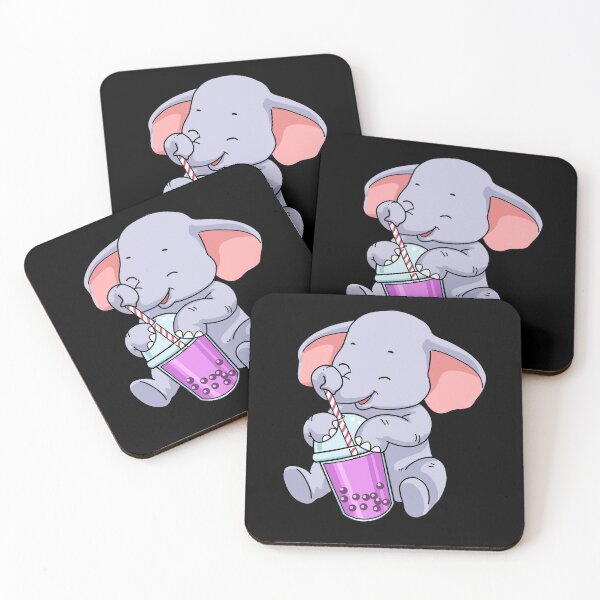 Item preview, Boba Tea Gift Women Elephant Gift Bubble Tea designed and sold by DSWShirts.