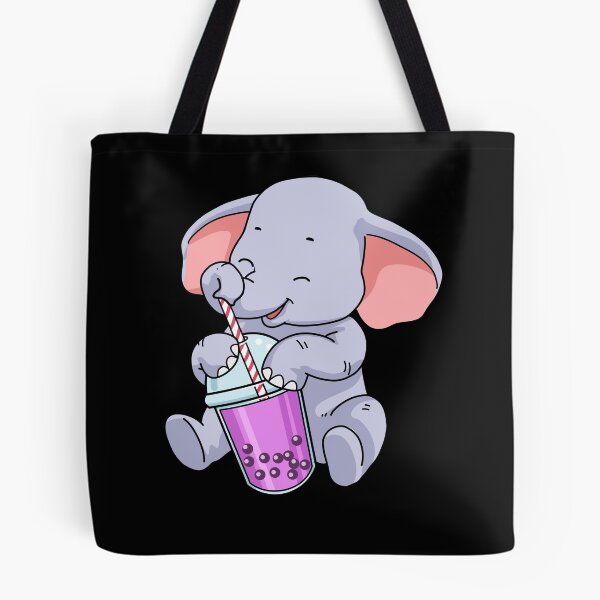 Item preview, Boba Tea Gift Women Elephant Gift Bubble Tea designed and sold by DSWShirts.