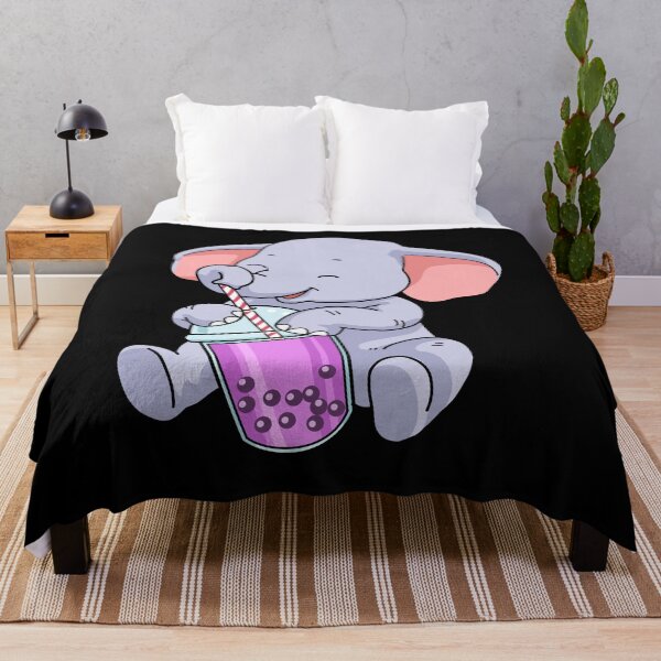 Item preview, Boba Tea Gift Women Elephant Gift Bubble Tea designed and sold by DSWShirts.