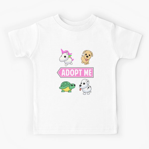 Adopt Me Unicorn Kids T Shirts Redbubble - roblox robux adopt me kids t shirt by t shirt designs redbubble