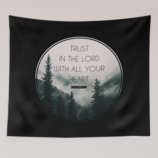 Item preview, Trust in the Lord with all your heart designed and sold by KA DESIGNS.