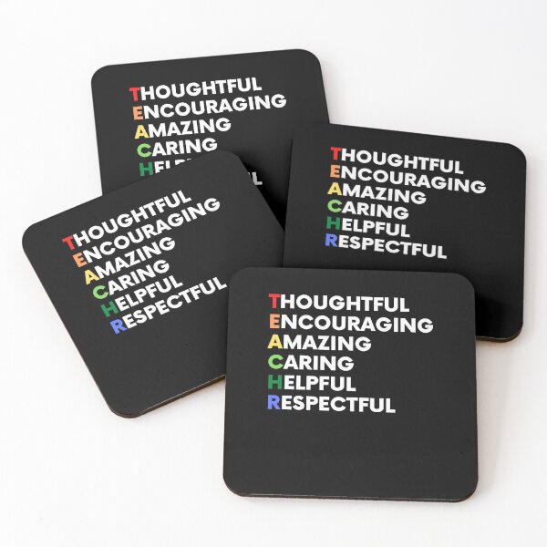 Item preview, Teacher Acronym designed and sold by BigBoyShop.