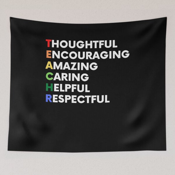 Item preview, Teacher Acronym designed and sold by BigBoyShop.