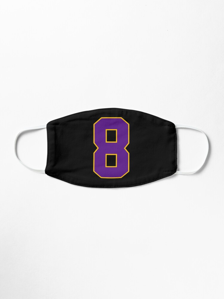 Kobe Bryant Jersey Number 8 Mask By T Shirt Designs Redbubble - roblox kobe bryant jersey