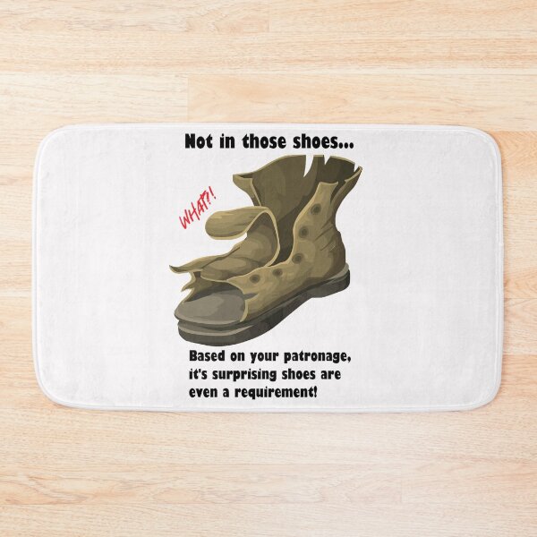 Item preview, Not in those shoes designed and sold by PillowPuns.