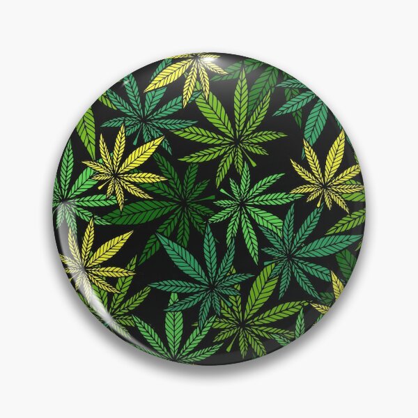 Item preview, Cannabis marijuana leaves on black background designed and sold by headpossum.