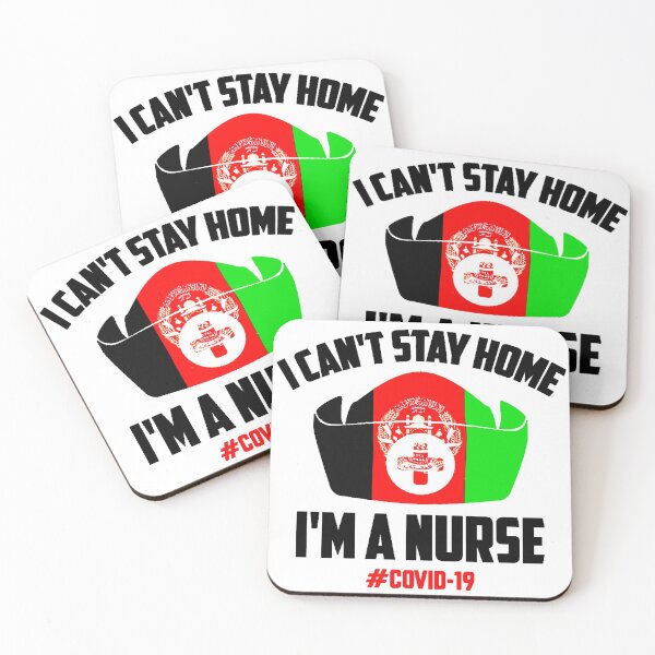 Item preview, Nurses T-Shirt, Afghan Corona T-Shirt, I can't Stay Home | I'm a Nurses, New T-Shirt, Funny TShirt, Nurses, Corona 2020, Help and Protect, Strong T-Shirt, Afghanistan T-Shirt designed and sold by ShiShaka.