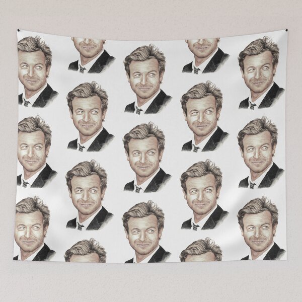 Item preview, The Mentalist played by Simon Baker designed and sold by SaxonArtDesign.