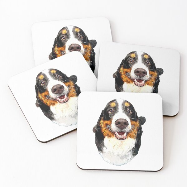 Item preview, Bernese Mountain Dog JUST SO HAPPY! designed and sold by ElegantCat.