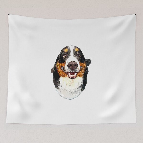 Item preview, Bernese Mountain Dog JUST SO HAPPY! designed and sold by ElegantCat.
