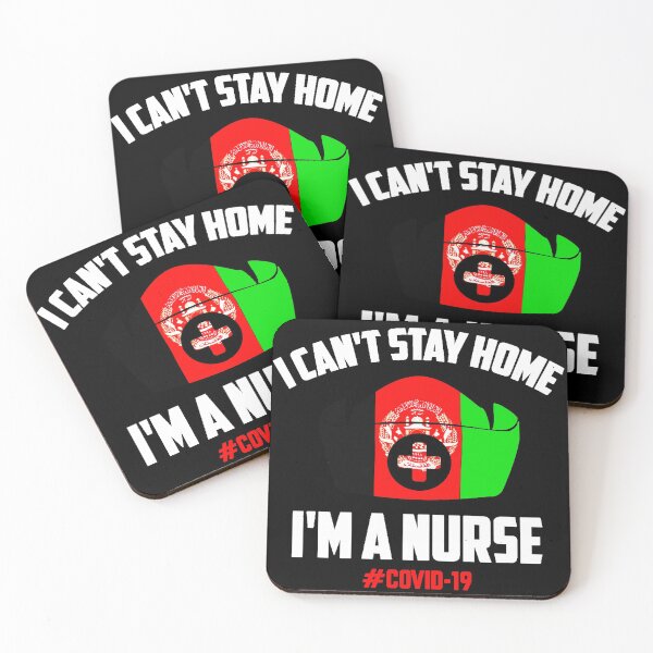 Item preview, Nurses T-Shirt, Afghan Corona T-Shirt, I can't Stay Home | I'm a Nurses, New T-Shirt, Funny TShirt, Nurses, Corona 2020, Help and Protect, Strong T-Shirt, Afghanistan T-Shirt designed and sold by ShiShaka.