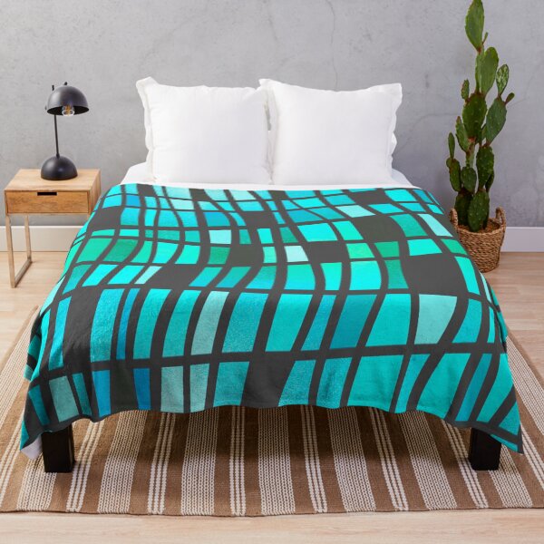 Item preview, Blue Retro Disco Pattern designed and sold by Squarebird.