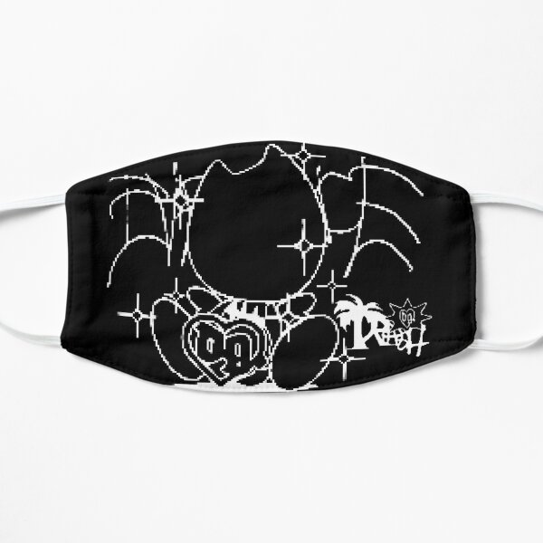 Drain Gang Face Masks Redbubble - trash gang mask roblox