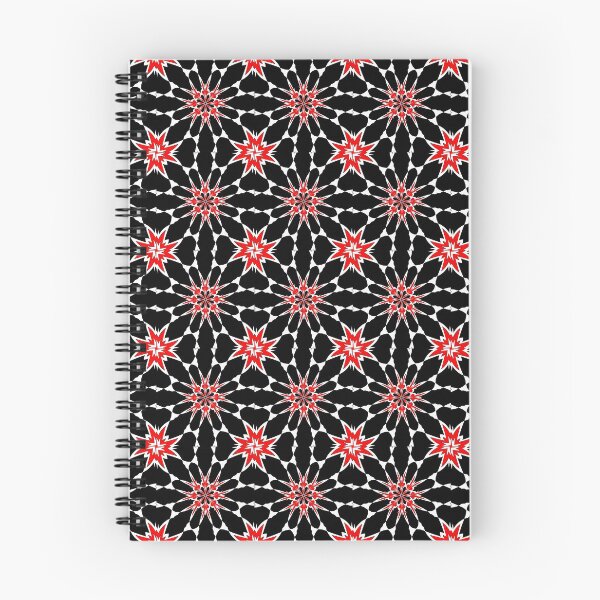 Item preview, Bizarre Geometric Red Black and White Tile Pattern designed and sold by taiche.