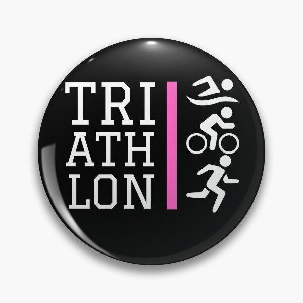 Item preview, Triathlon Icons Pink designed and sold by shopbikeshirt.
