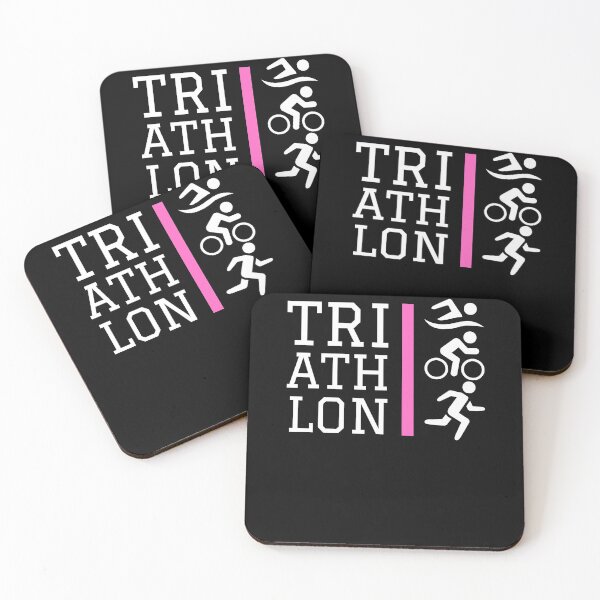 Item preview, Triathlon Icons Pink designed and sold by shopbikeshirt.