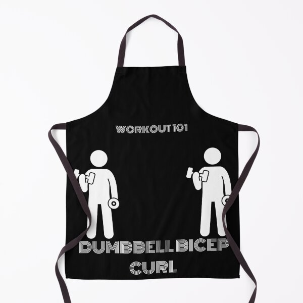 Item preview, Dumbbell Bicep Curl (Workout 101) designed and sold by BofflingDesigns.