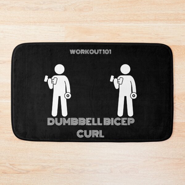 Item preview, Dumbbell Bicep Curl (Workout 101) designed and sold by BofflingDesigns.