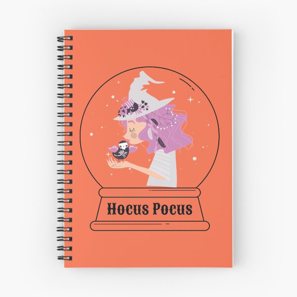 Item preview, Hocus Pocus Crystal ball Witch // Orange designed and sold by Lets-Get-Spooky.