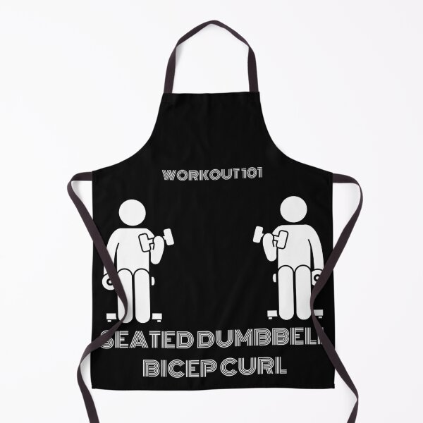 Item preview, Seated Dumbbell Bicep Curl (Workout 101) designed and sold by BofflingDesigns.