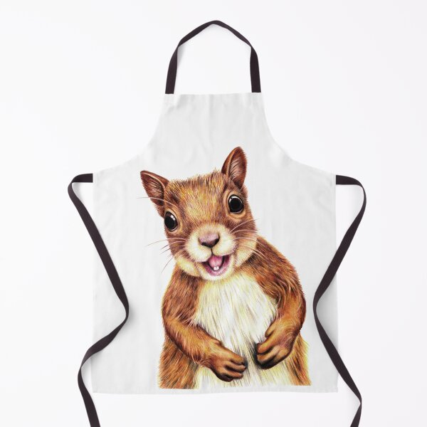 Item preview, Seamus the squirrel says hello designed and sold by SaxonArtDesign.