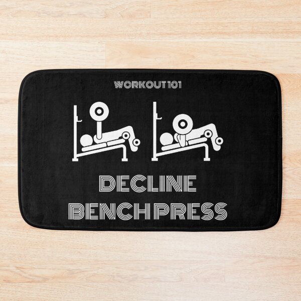 Item preview, Decline Bench Press (Workout 101) designed and sold by BofflingDesigns.