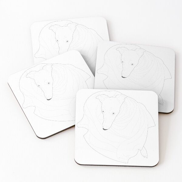 Item preview, Whippet Sighthound Burrito Illustration designed and sold by SassySighthound.