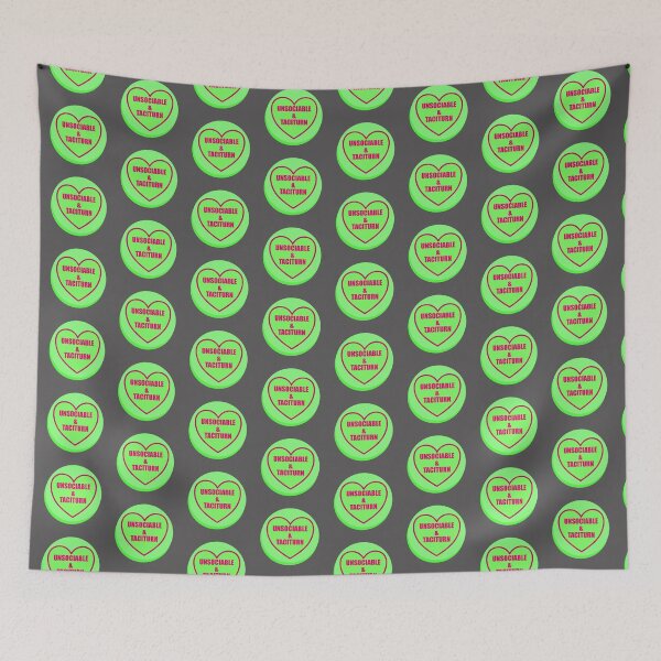 Item preview, Unsociable and Taciturn Pride and Prejudice Quote designed and sold by TeeandToast.