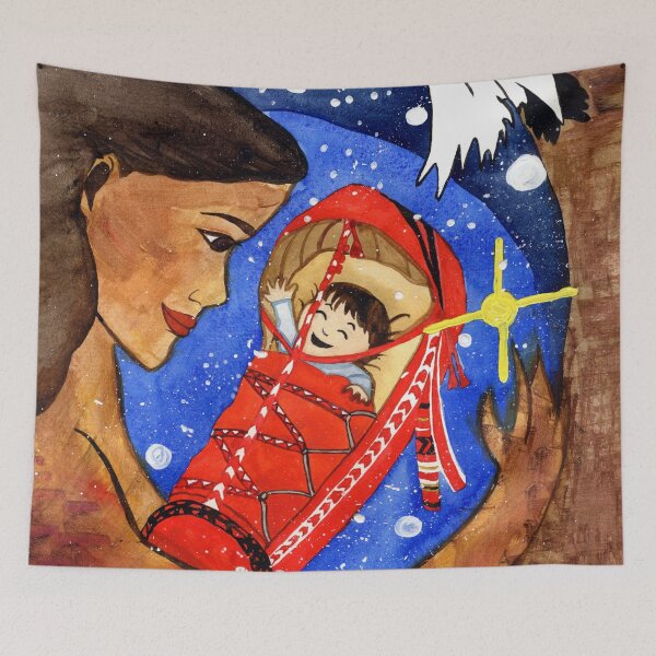 Item preview, Sárahkká Goddess of Birth  designed and sold by Niina  Niskanen.